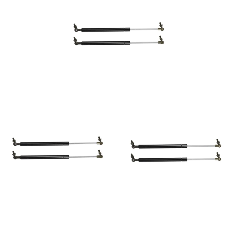 

6Pcs Bonnet Hood Lift Supports Shock Gas Struts For Nissan Patrol Y61 Y62 1997-2018 Steel 41Cm