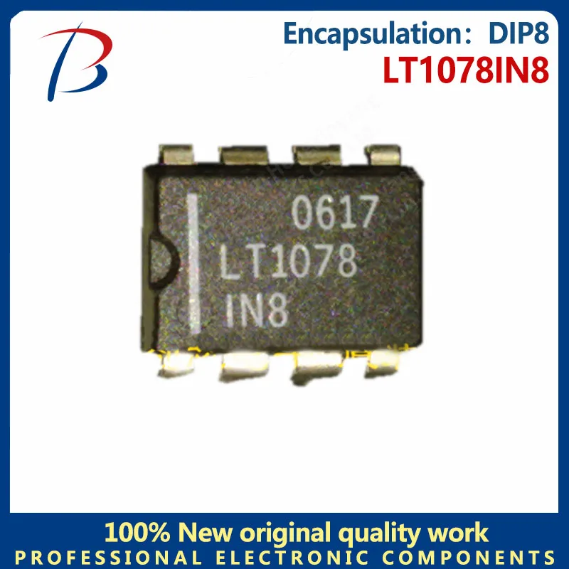 5 Pezzi Lt1078In8 Dual Op Amp Chip Inseriti In Dip8
