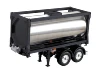 Toucan RC 1/14 20feet Metal RC Fuel Tank Trailer Truck for DIY TAMIYAYA Tractor Gift Toys 1