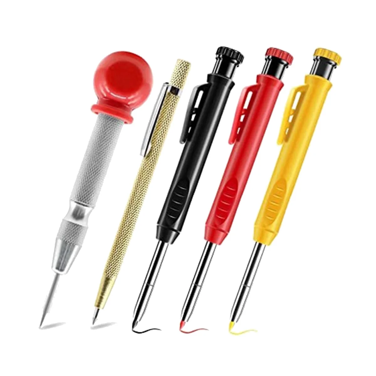 

Набор карандашей для деревообработки с кернером и твердосплавным маркером