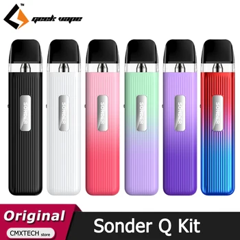 Geekvape Special Q Pod Kit 1000mAh батерия 20W Vape с 2ml Q Pod празна касета 0.6/0,8 Ohm Electronic Cigarette_Original Geekvape Special Q Pod Kit 1000mAh батерия 20W Vape с 2ml Q Pod празна касета