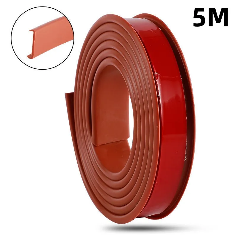 5M Self-Adhesive U-Shaped Edge Banding Tape for Furniture and Wood Decor