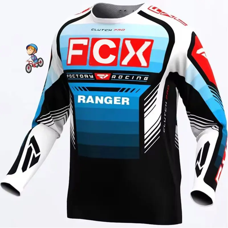Description Picture 3 of itemChildren's clothing,Maillot de cyclisme à manches longues pour hommes, chemises , descente, tout-terrain, moto DH, vêtements de