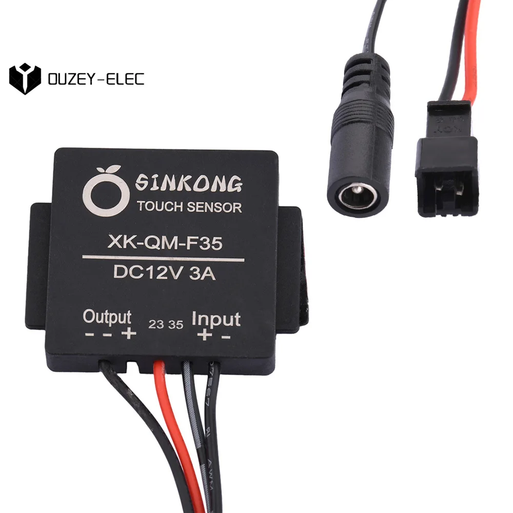 Stepless LED Inductive Touch Sensor Dimmer for Light and Mirror Lamps