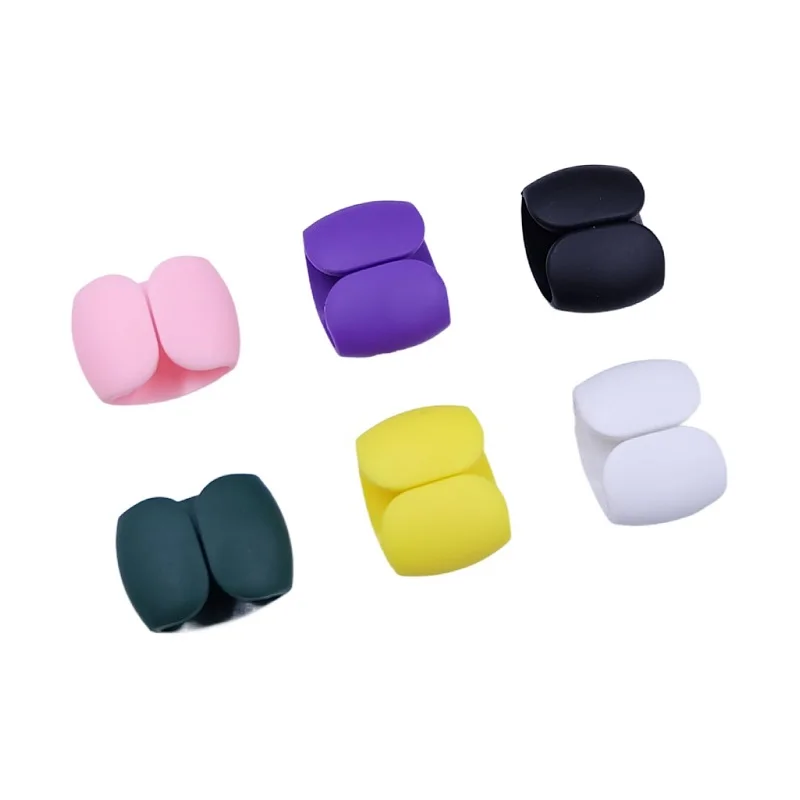 10pcs 작은 케이블 와인 더 주최자 이어폰 클립 여행 USB 충전기 홀더 수호자 데스크탑 장식 와이어 코드 관리