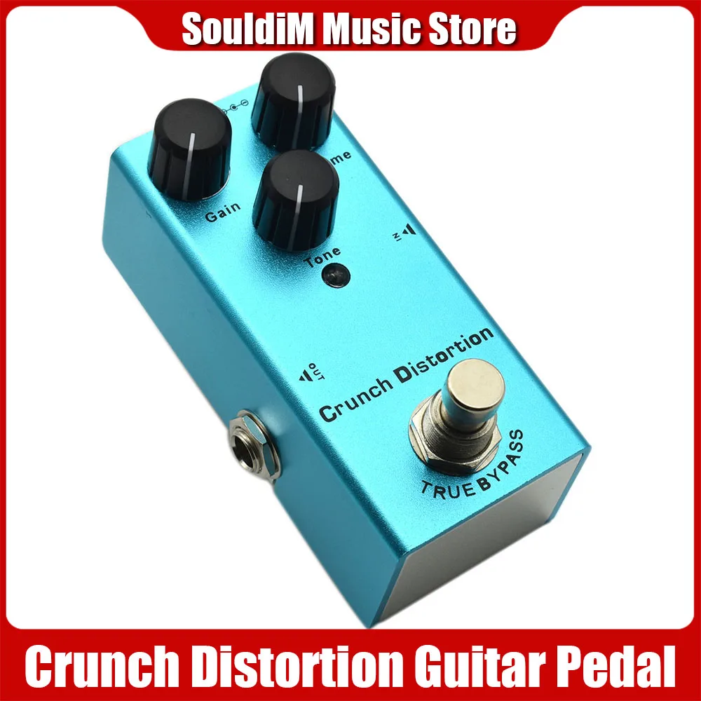 

Crunch Distortion Effect Guitar Pedal Electric Guitar with True Bypass Mini Single Guitar Pedal Classic Rock гитара guitarra
