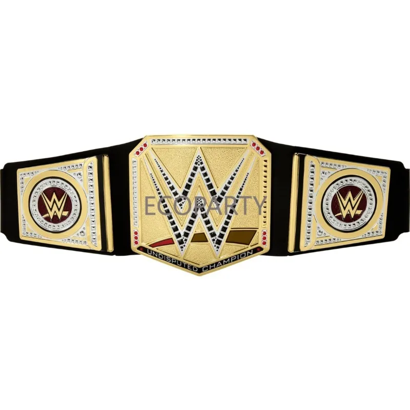 Mattel WWE Championship Title Undisputed WWE Universal Championship Role Play Costume Accessory Wearable Leather Belt anime cosplay props superhero cosplay props medieval cosplay belt