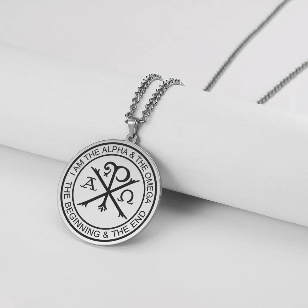 Chi Rho Christogram Necklace 6
