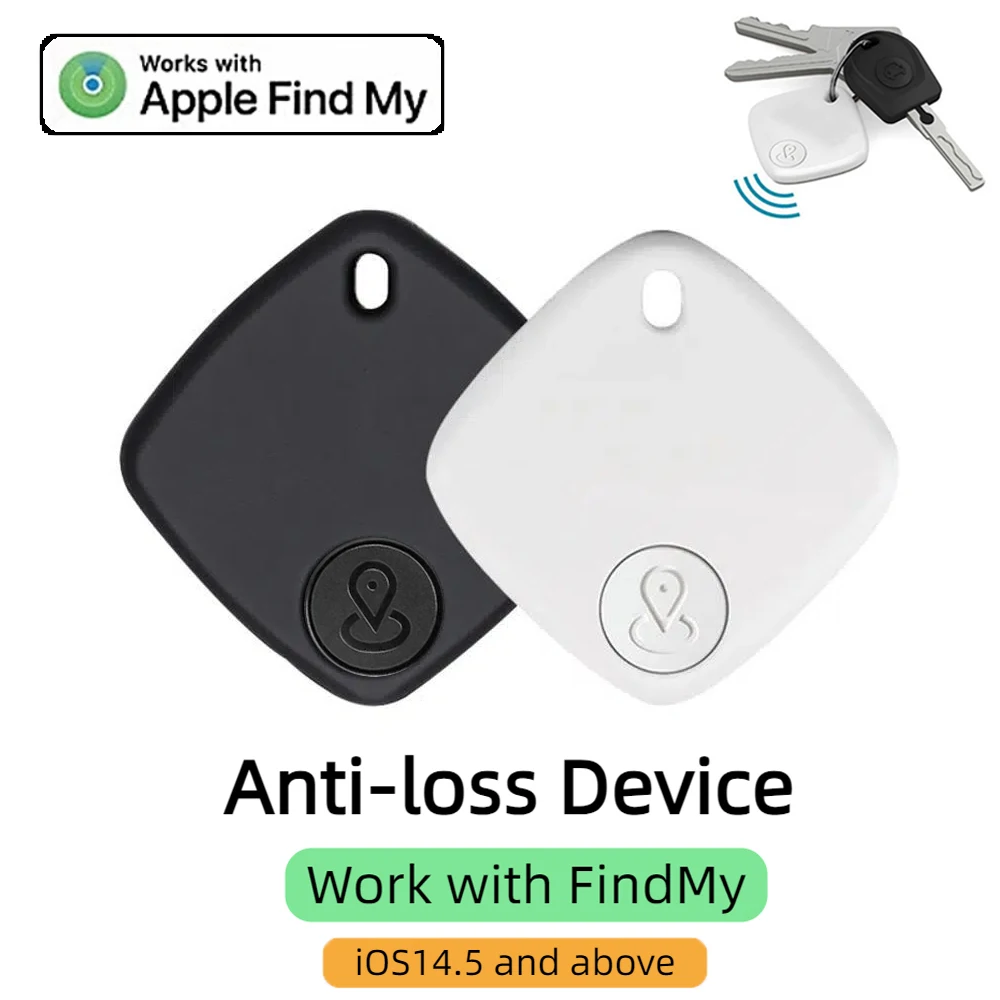 F2 Smart Air Tag GPS Positioning Anti-Lost Device For iPhone iPad iOS Find My App Bluetooth gps tracking device Locator Finder