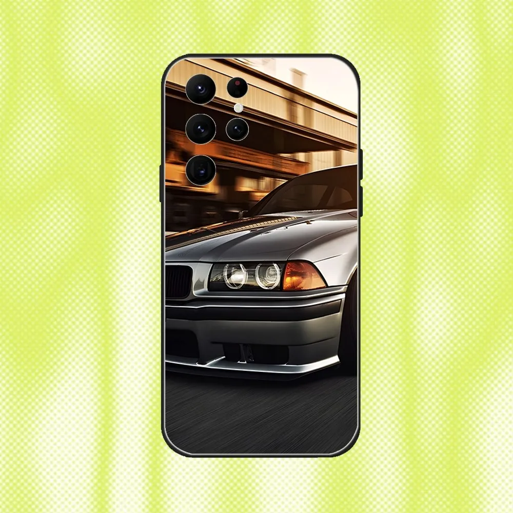 Vintage M3 E36 DTM-Inspired Phone Case - Black Soft Cover
