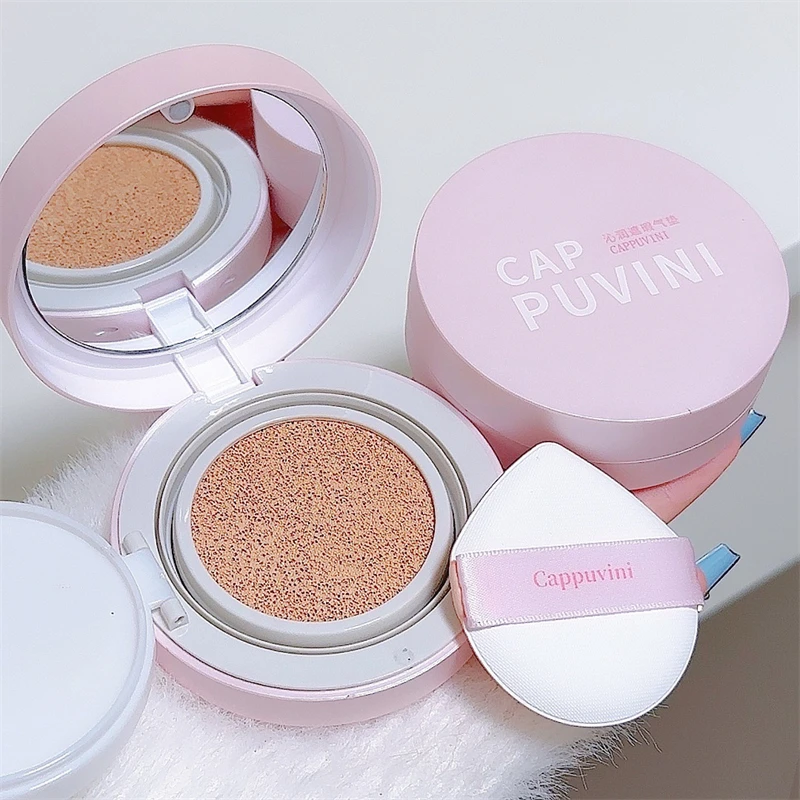Air Cushion CC Cream Waterproof Liquid Foundation Cream Full Coverage Oil-control Long-lasting Face Concealer 3 Colors liquid foundation cc cream cushion foundation waterproof foundation air cushion cream makeup cream makeup cosmetics