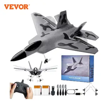 VEVOR F-22 RC Plane 2.4G Aircraft Remote Control Flying Glider Airplane with 6-Axis Stabilizer EPP Foam Toys for Children Gifts 1