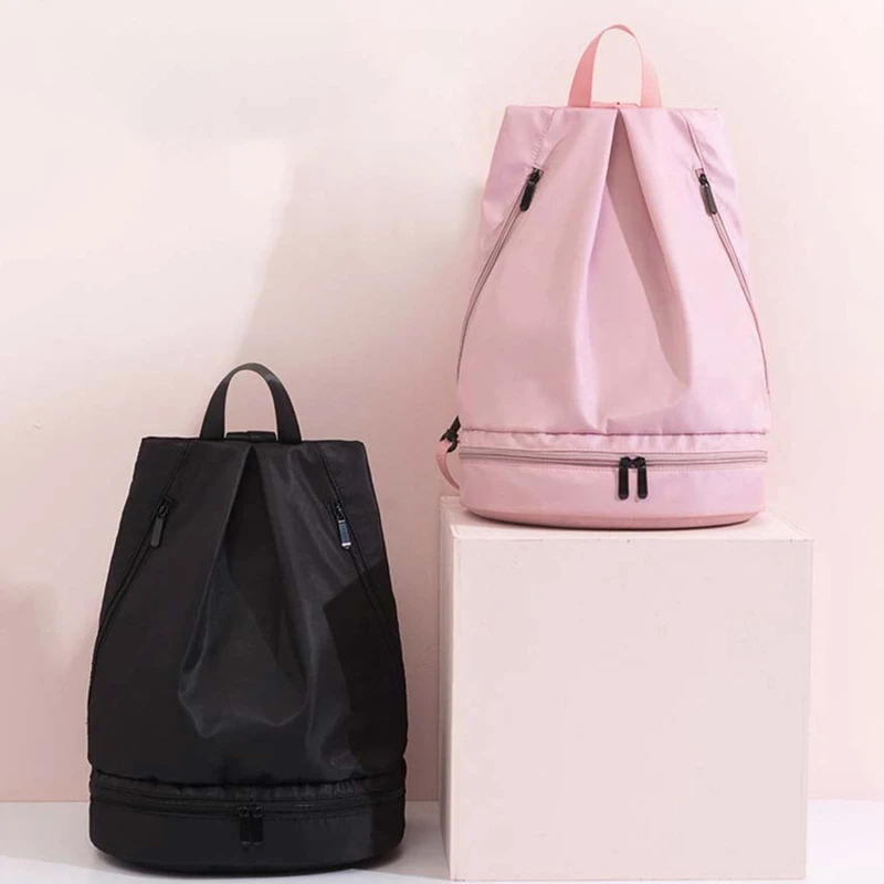 

Fitness Bag Wet Dry Separation Women's Swimming Bag Waterproof Beach Storage Backpack Sports Equipment Swimming Bag School Bags