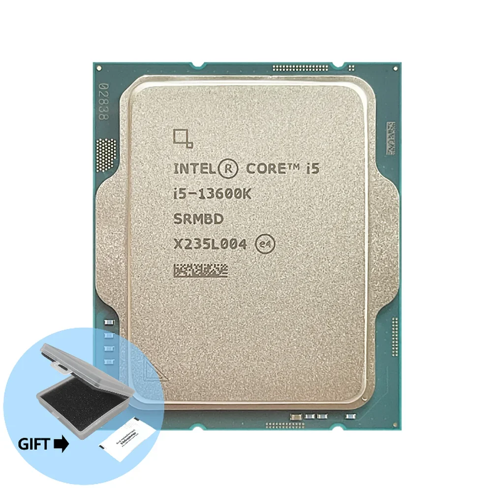 

Процессор Intel Core i5-13600K i5 13600K, 3,5 ГГц, 14 ядер, 20-поточный ЦПУ, 10 нм, L3 = 24 м, 125 Вт, LGA 1700 лоток, новый