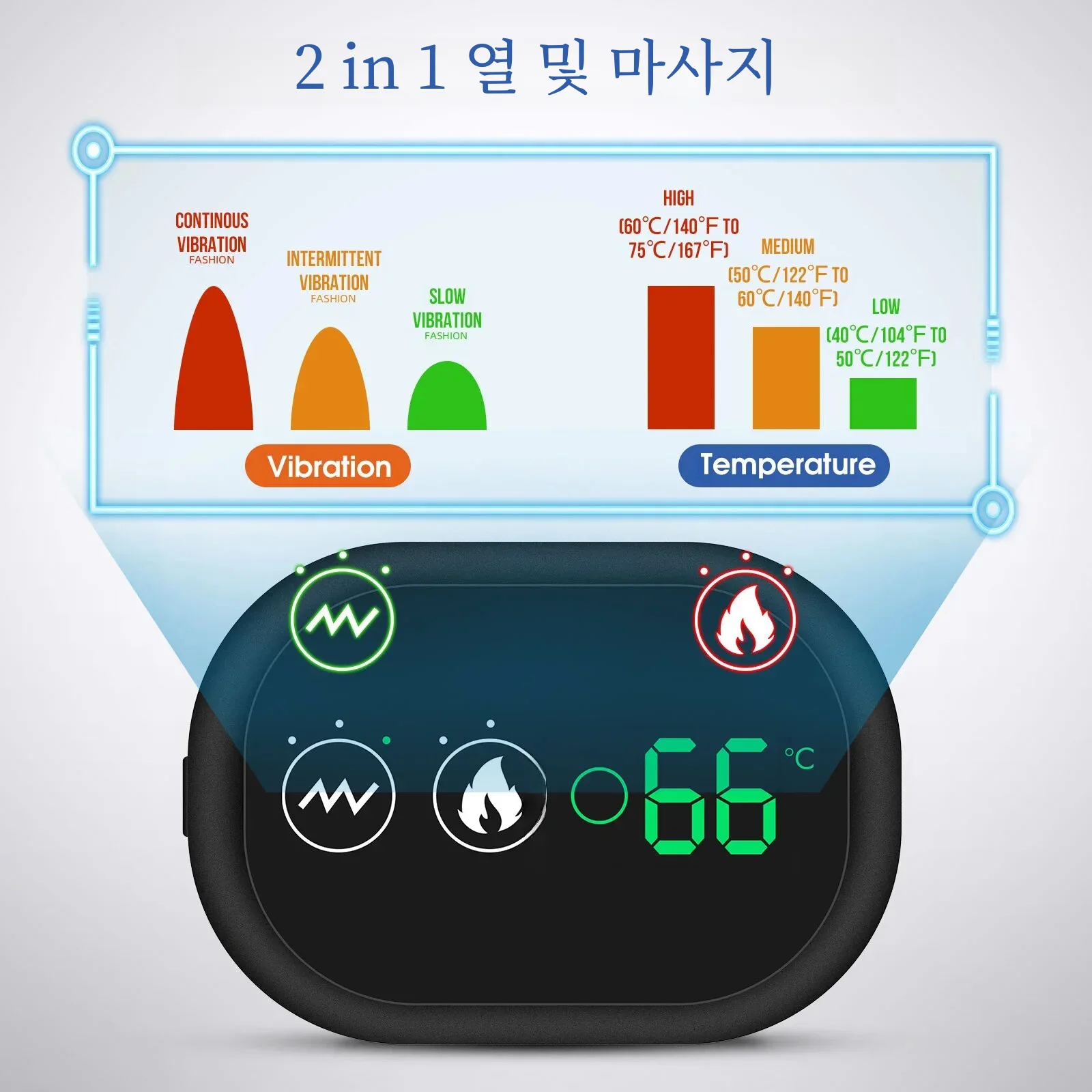 전기 난방 어깨 마사지 온열 등 어깨 버팀대, 조절식 난방 어깨 마사지 벨트, 관절염 관절 부상