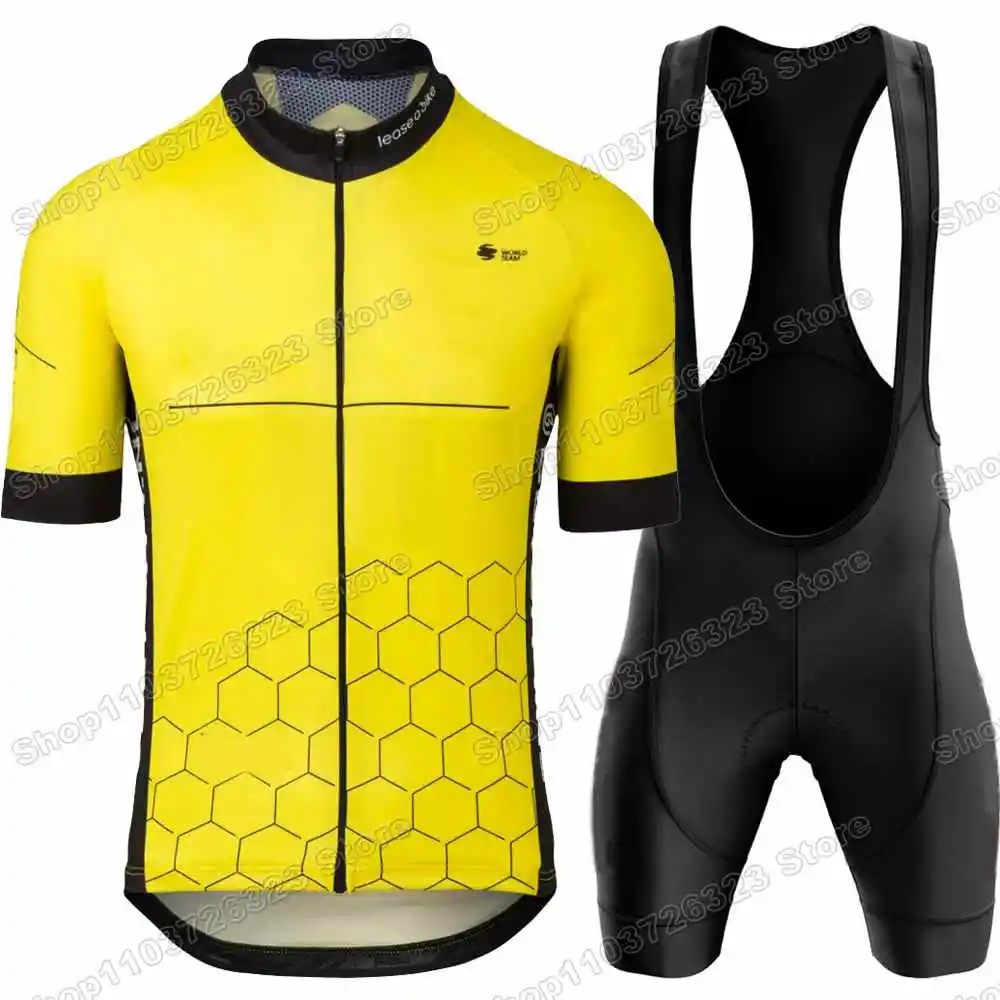 2025 France Tour Team Cycling Jersey Set Belgium Wout van Aert Jonas Vingegaard Cycling Clothing Men Road Bike Shirts Bib Shorts 5