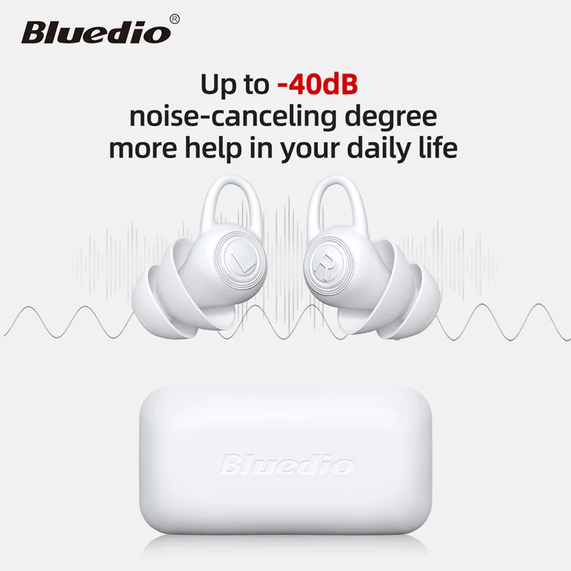 Bluedio NE Silicone Ear Plugs -40dB Noise reduction Sound