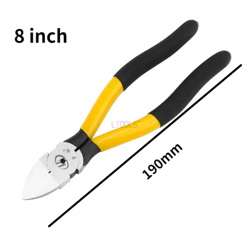 

5/6/8inch Diagonal Pliers Wire Stripper Electrical Wire Cable Cutters Cutting Side Snips Flush Pliers Nipper Hand Tools