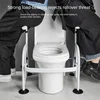 Elderly Flush Toilet Armrest Frame, Disabled Elderly Safety Products Toilet Non-slip Commode Toilet Disability Help Aids 5