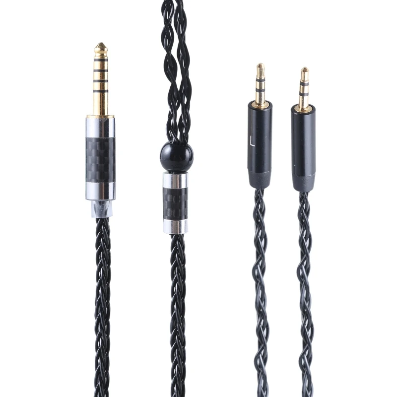 

Headsets Cord Headphones Cable for V10 Headphones Gold Plate Connectors PVC Cable Headphones Cord Replacement