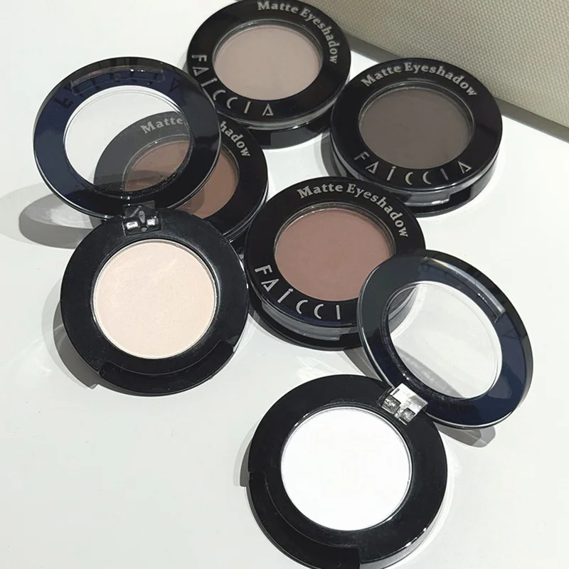 Monochrome Eyeshadow Pure White Matte Eye Shadow Lying Silkworm Makeup Palette Facial Contouring Brightening Matte Eyeshadow eye shadow,eye shadow plate