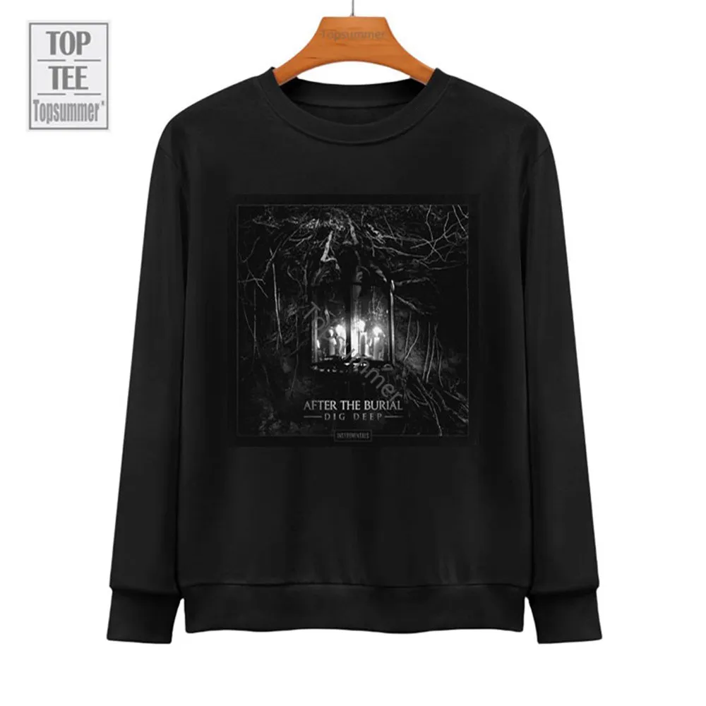 

Dig Deep Album Sweatshirt After The Burial Tour Hoodies Woman Punk Streetwear Graphic Print Hoodie