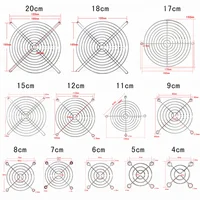 Metal case cooling fan net cover protective iron net 3CM 4CM 5CM 6CM 7CM 8CM 9CM 11CM 12CM 15CM 17CM 18CM 20CM - Image 2