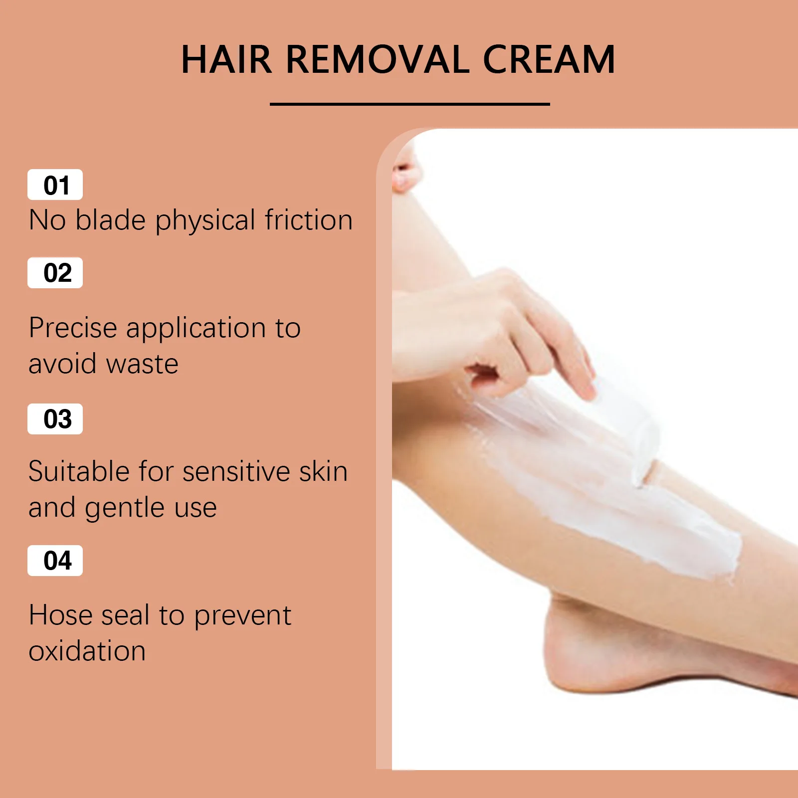 Oceaura Hair Removal Cream For Soothing Skin And Redness Relief_voghion.com