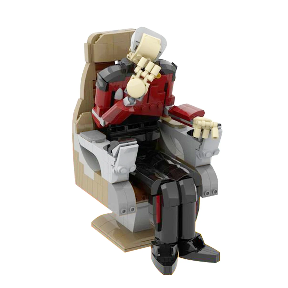 

MOC Star Picard Captain Building Block Aircraft Assembly Bricks Movie Action Figures Model Toys For Children Birthday Gift