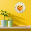 Fried Egg Poached Egg Wall Clock Egg Yolk Clock Digital Pointer Clock Canteen Restaurant Creative Acrylic Wall Clock 2