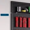Metal Tools Wall Hole Plate Universal Wall Hanging Tool Storage Plate Portable Tool Organizer Packaging Hole Board Shelfs 6