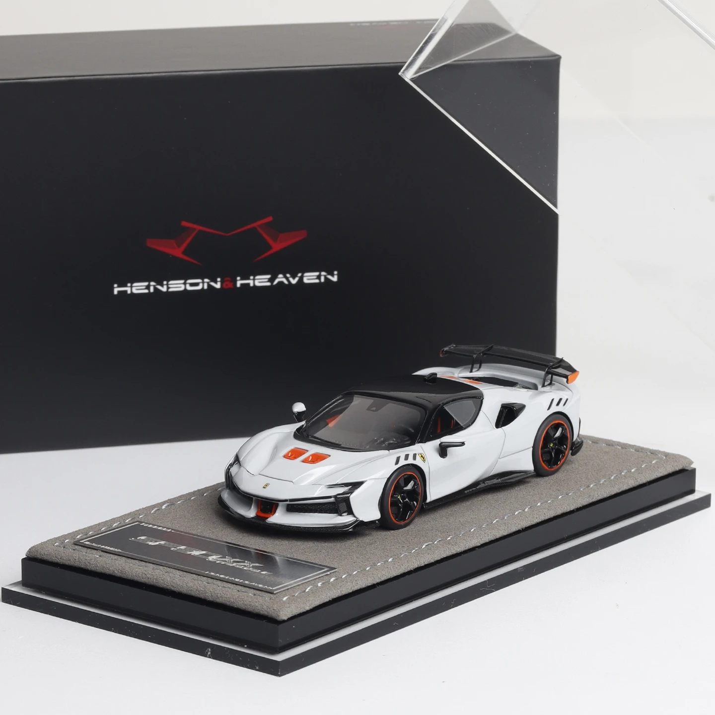 HH 1/64 SF90 XX Stradale Resin Toy Motor Vehicle Diecast Metal