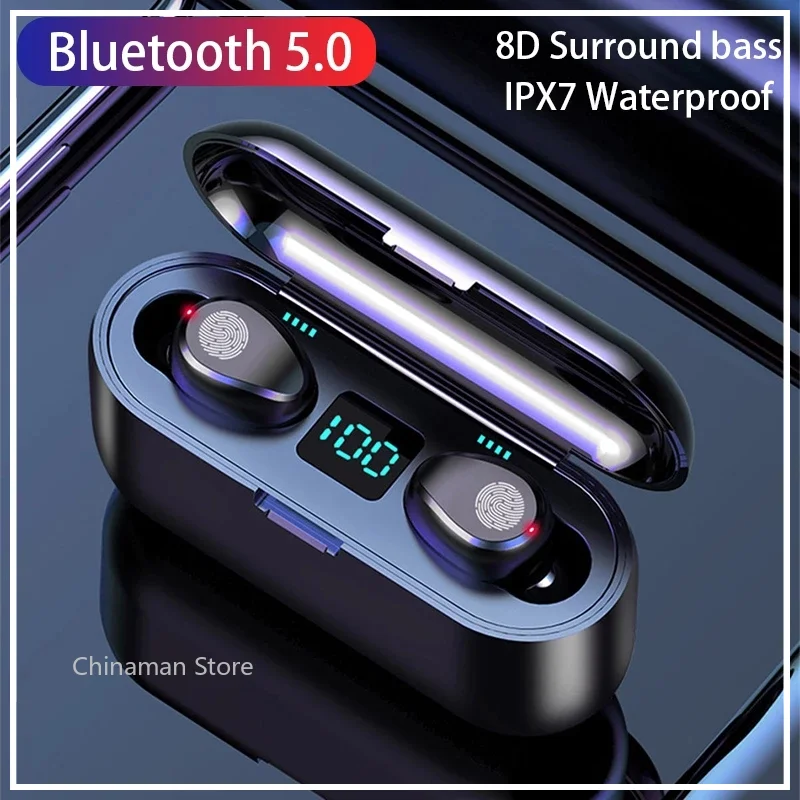 

TWS-стереонаушники с поддержкой Bluetooth и микрофоном