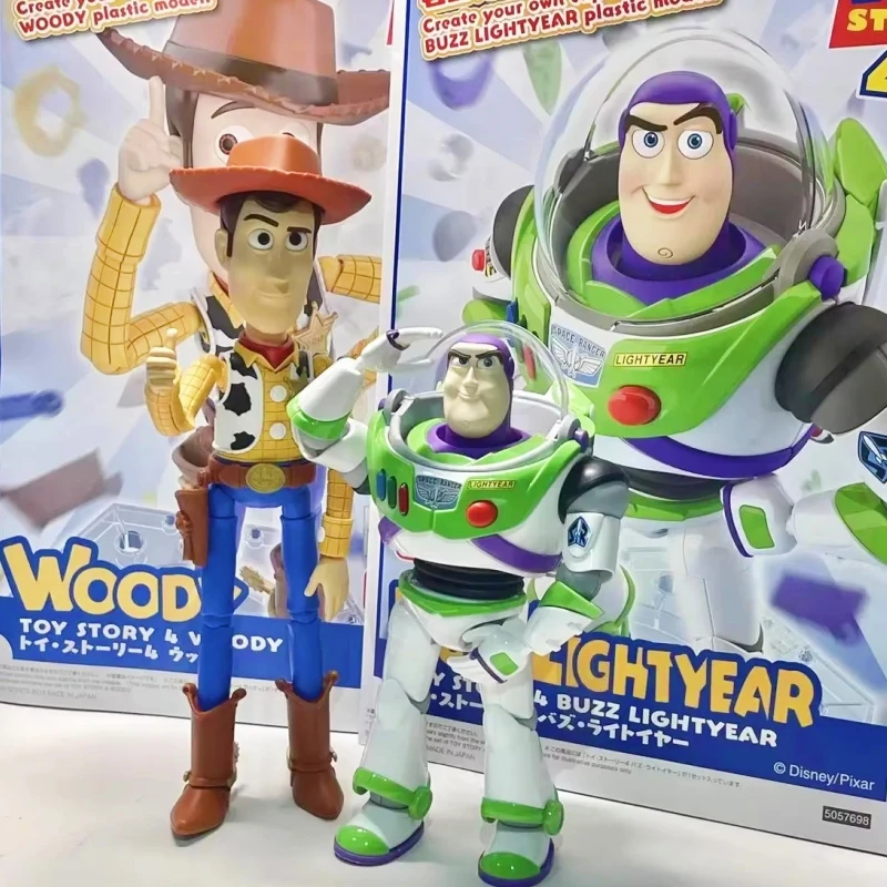 Original Bandai Cinema-rise Toy Story Woody Buzz Lightyear Action ...
