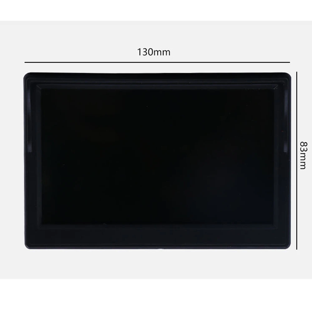 5 Inch Car Monitor TFT LCD Digital 800*480 16:9 Screen 2 Way Video Input or Wireless Reverse Rear View Camera Parking