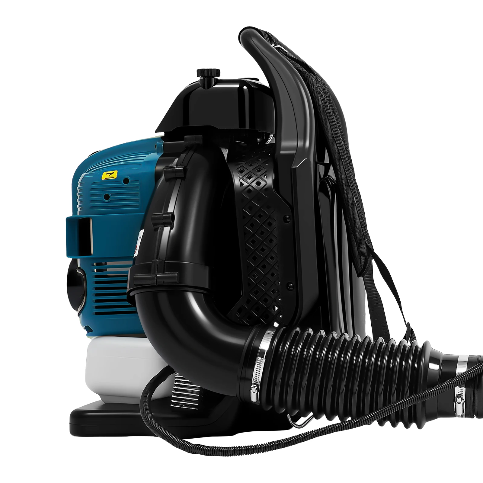 4-Takt-Benzin-Laubbläser, kabelloses Benzin-Luftgebläse für Rucksäcke, 2,6 kW/7000 U/min, einstellbare Geschwindigkeit für die Rasenpflege im Garten im Garten – Detail 10