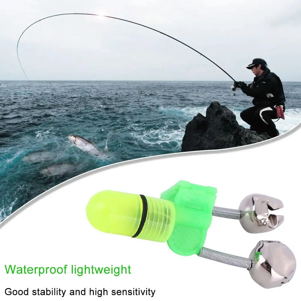 

30pcs Night Fishing Rod Bait Alarm Bell With Dual Ring Bells Fishing Indicator Fish Bait Alarm Portable Fishing Accessories