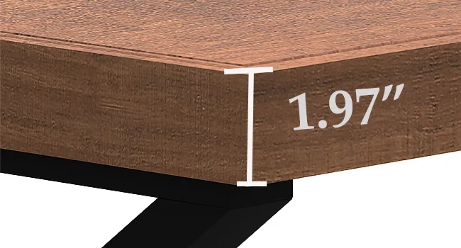 IBF nutiral wood desk