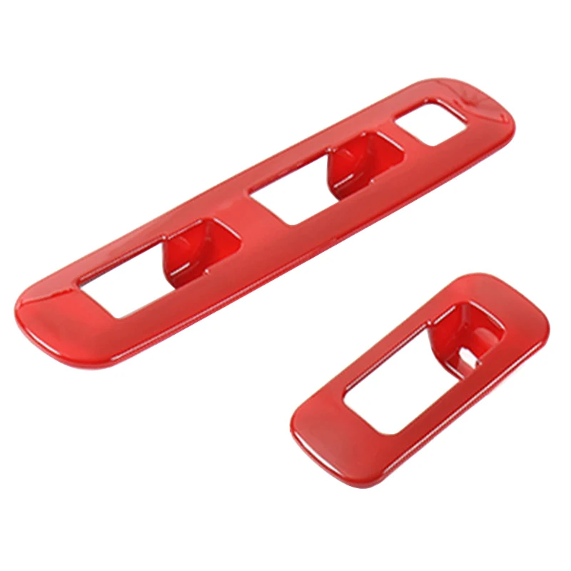 Abs Car Interior Window Lift Pulsante Interruttore Decorazione Copertura Trim Frame Panel Per Suzuki Jimny 2007-2017 Car Styling