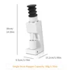 VS3 Coffee Bean Grinder Machine Electric Portable Household Coffee Grinder with Single Dose Hopper Cleaner Silicone Bellow 6