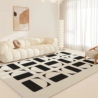 Ins Style Carpets for Living Room Light Luxury Plush Carpet Fluffy Soft  Bedroom Decor French Rug Large Area Lounge Thicken Mat 2
