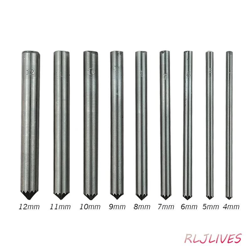 Leather Eyelet Flowering Puncher Eyelet Cracking Punch Tool 4-12mm DIY Leather Eyelets Installation Tools Clothing Accessories