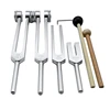 4Pcs Tuning Fork Set(128Hz, OM 136.1Hz, MI 528Hz, 4096Hz),For Healing Chakra,Sound Therapy,Reliever Stress 5