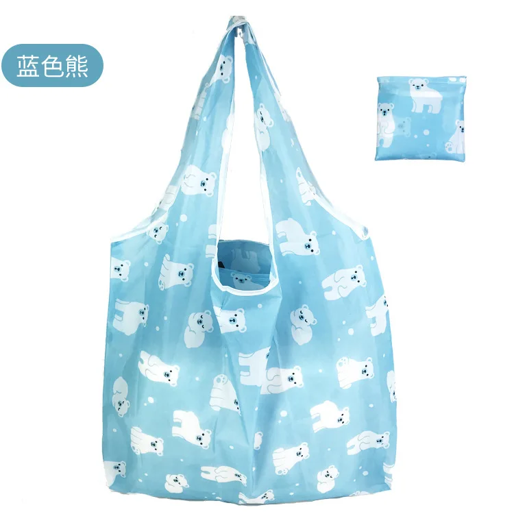 Eco-Friendly Floral Reusable Tote Bag