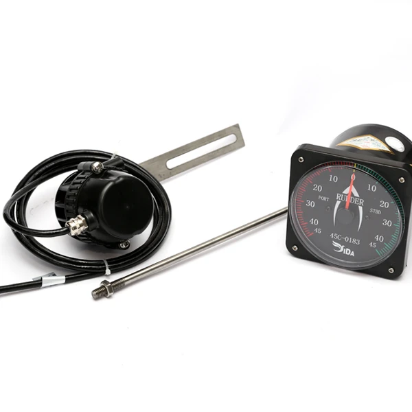 FD-6A NEMA 0183 Digital Signal Marine Rudder Indicator Complete Set