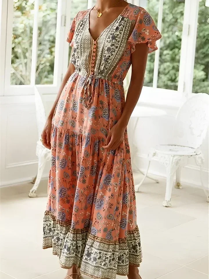 SheIn Abito Da Donna Con Schiena Scoperta, Maxi Abito Con Spalline Sottili Abito In Raso Con Spacco Nero L
