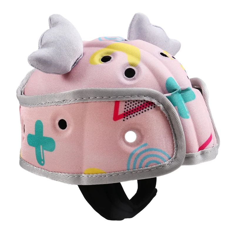 Adjustable Babysafety Helmet 360-Degree Headprotection, Soft Toddler Security Hat For Learning To Walk,-Y44A
