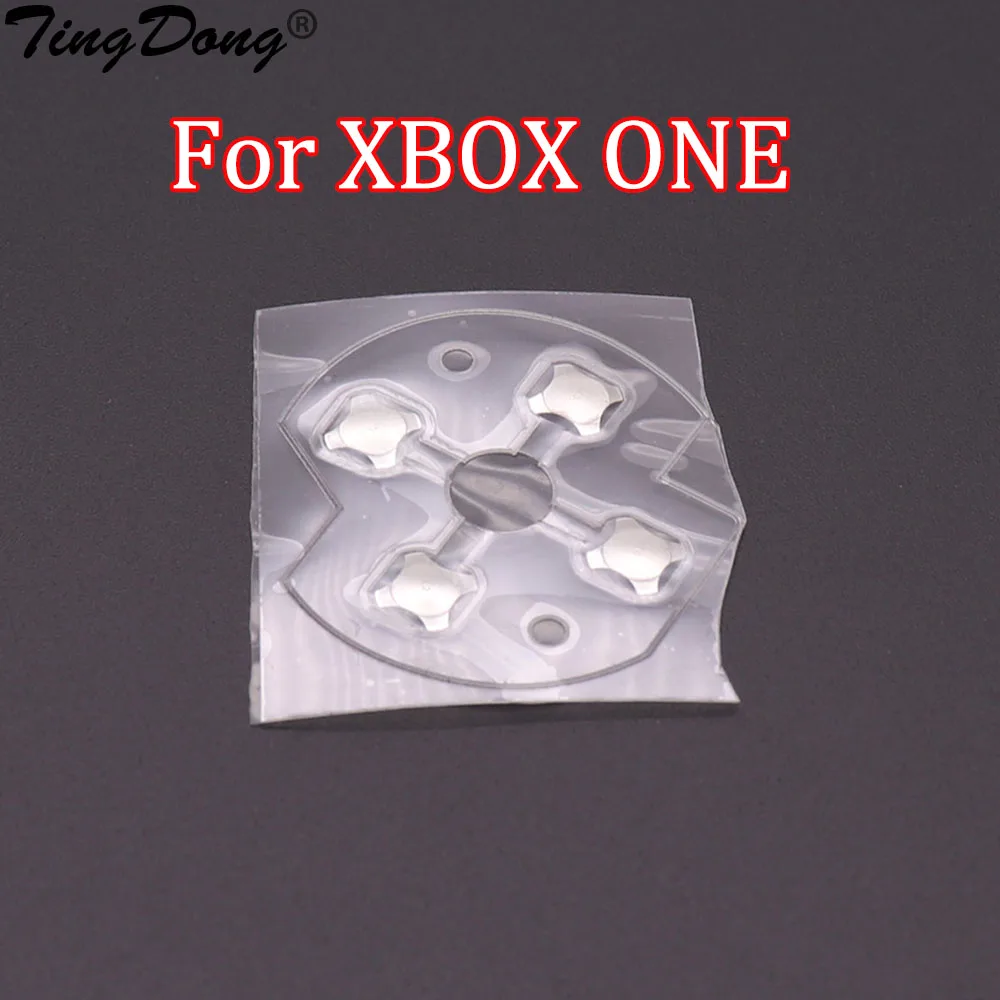 Tingdong 1 Pz Per Xbox Una Xbox Un Controller D Pad D-Pad Metallo Cupola Snap Pcb Pulsanti Pellicola Conduttiva