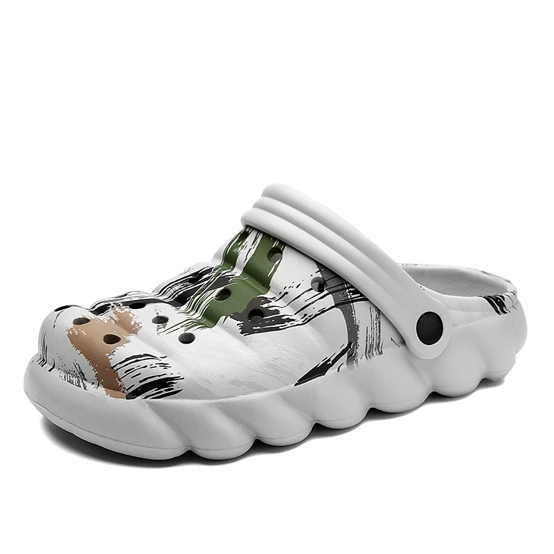Mens Fishing Sandals Summer Garden Clogs Sandal Beach Sandals Outdoor Sports Slippers