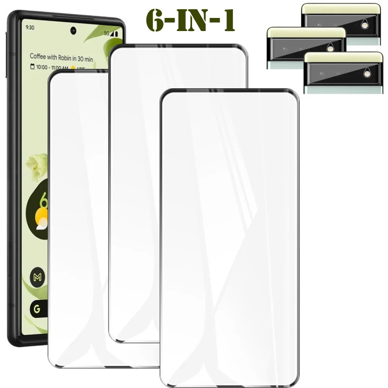 

pixel 7a 9D glass for google pixel 6 screen protector google pixel6a pixel6 camera film google pixel 6a pelicula